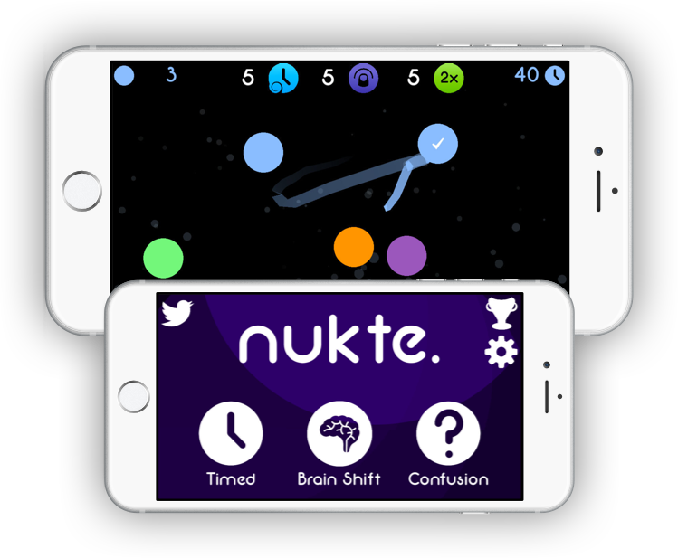 Screenshots from nukte